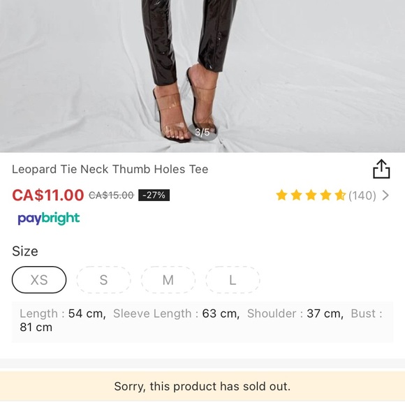 Long sleeves top - Picture 6 of 6